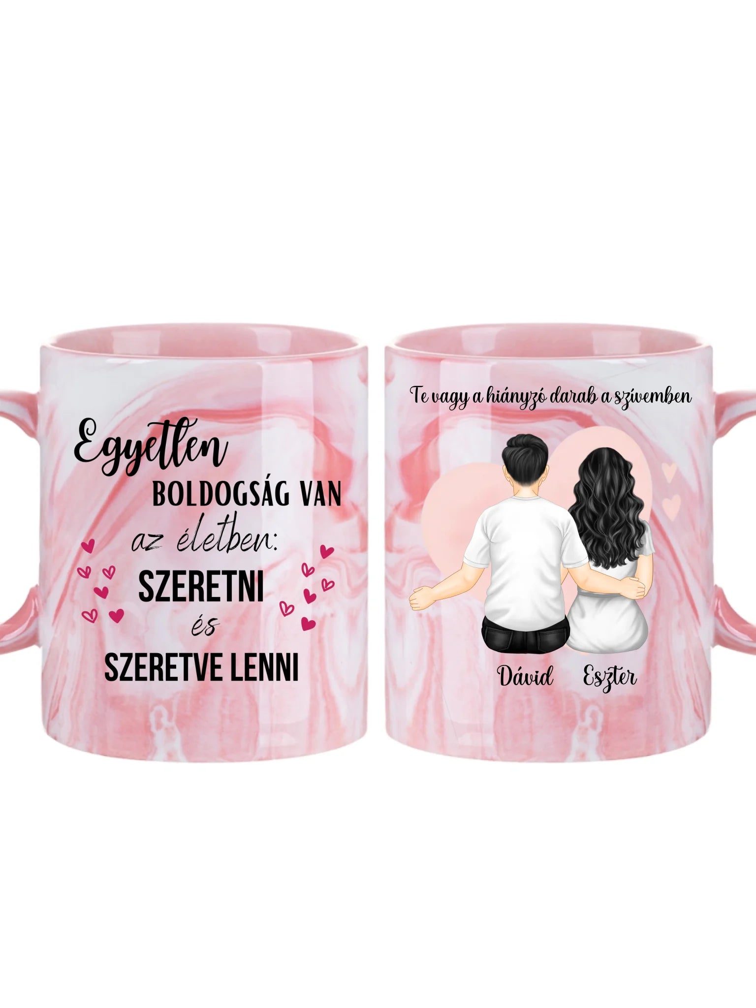 Pároknak - Egyedi személyre szabott bögre