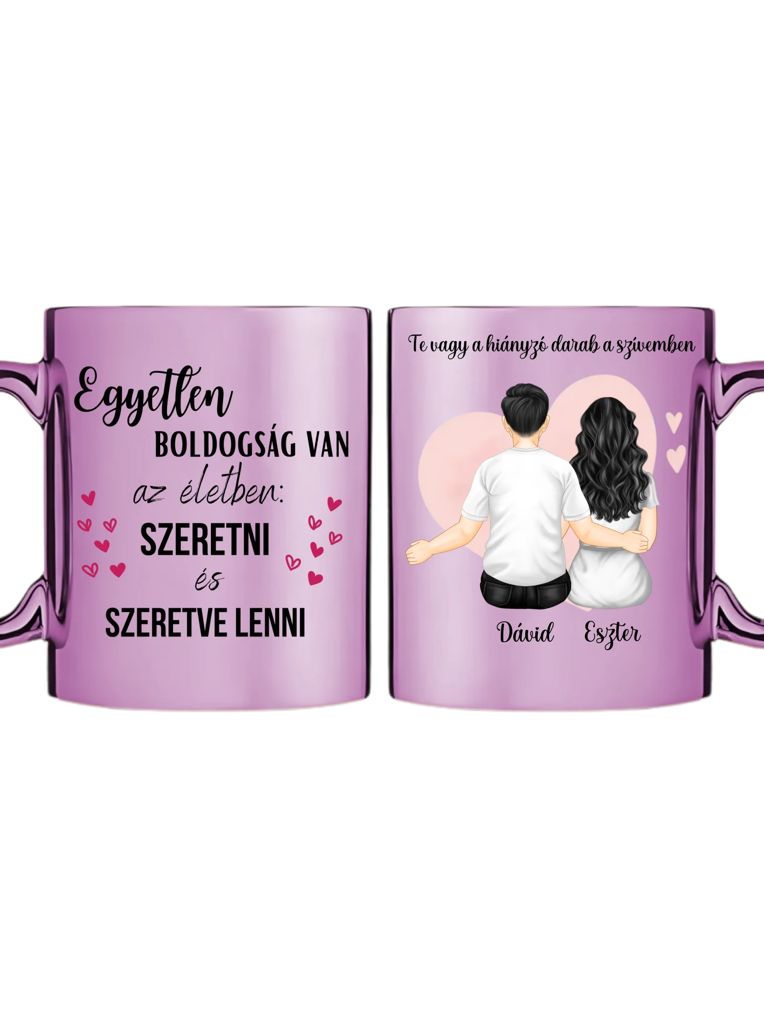 Pároknak - Egyedi személyre szabott bögre