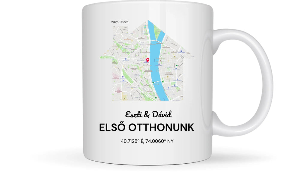 Első Otthonunk - Személyre szabható bögre