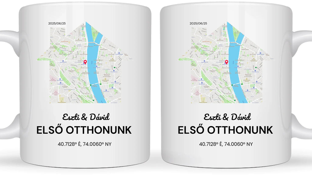 Első Otthonunk - Személyre szabható bögre