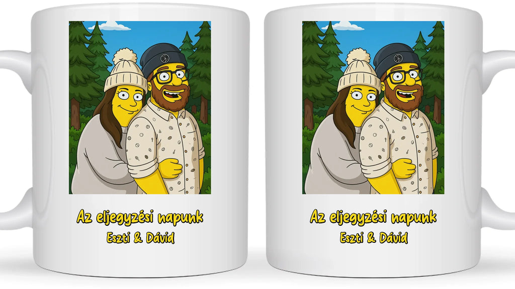 AI generált kép - Személyre szabható bögre