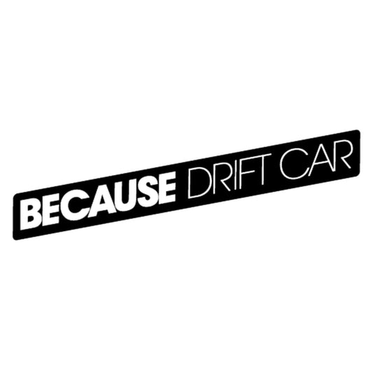 Because Drift Car matrica főkép, fekete színben, fehér alapon.