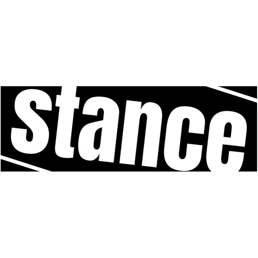 Stance matrica főkép, fekete színben, fehér alapon.