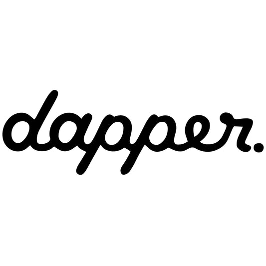 dapper matrica főkép, fekete színben, fehér alapon.