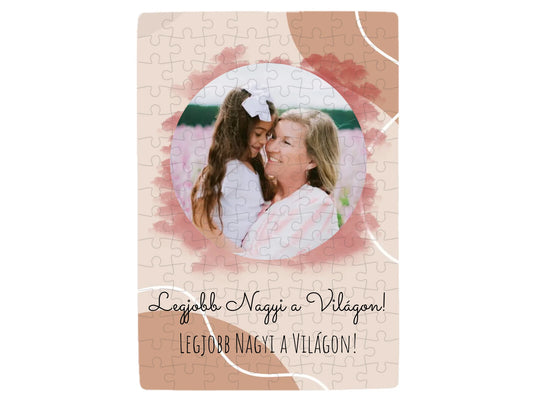 Legjobb Nagyi a világon 2. - 1 fénykép - Saját fényképes puzzle