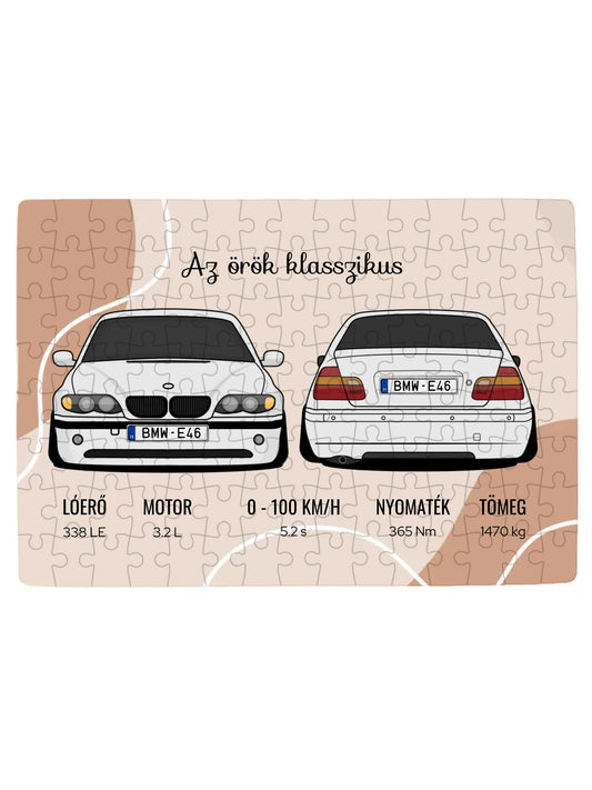 E46 - Egyedi személyre szabható kirakó