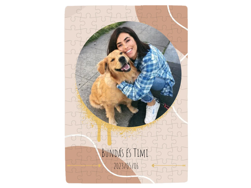 Kutyám a legjobb barátom 1 - 1 fénykép - Saját fényképes puzzle