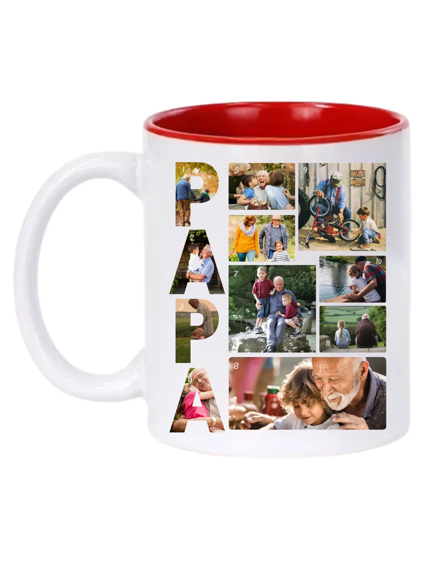 Papa 1. - 11 fénykép - Saját fényképes bögre