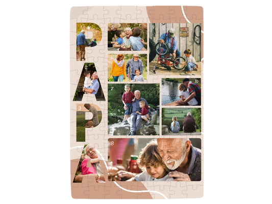 Papa 1. - 11 fénykép - Saját fényképes puzzle